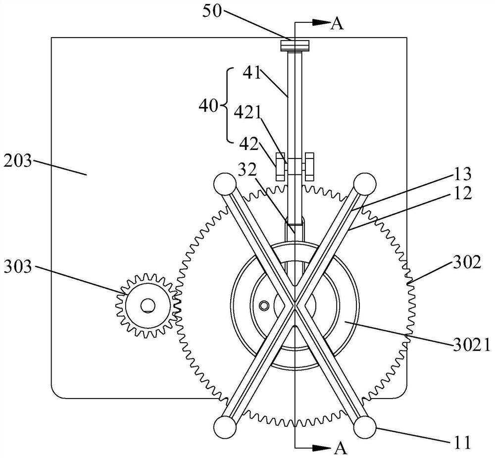 Positioning indicating device and irradiation equipment using same