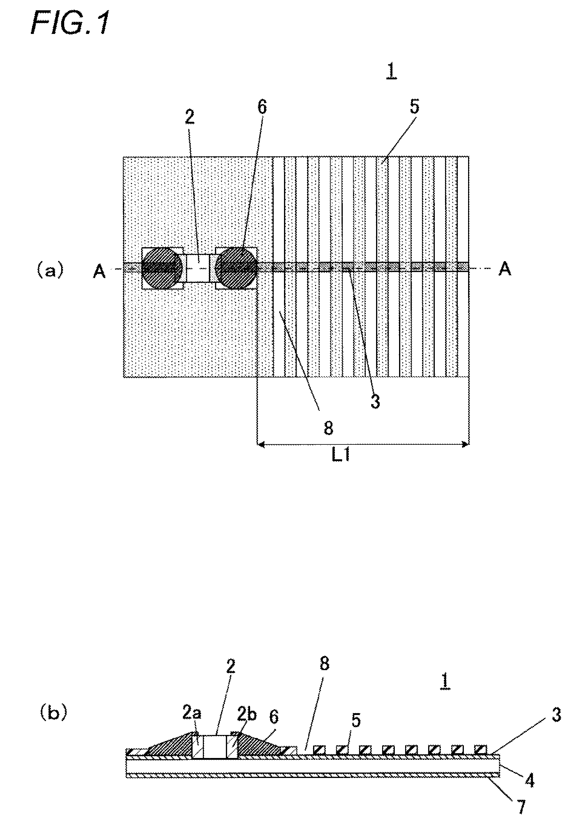 Wiring board and high frequency module using same