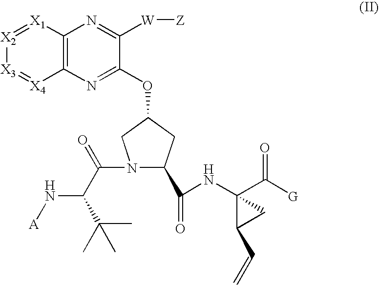 Quinoxalinyl tripeptide hepatitis C virus inhibitors