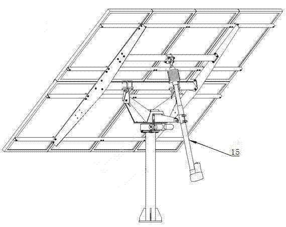 Linear driving device and controlling and using method of linear driving device for solar tracker