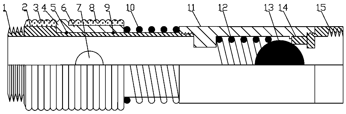 Oil pipe continuous injection device, injection method andoil pipe changing method without stopping pump