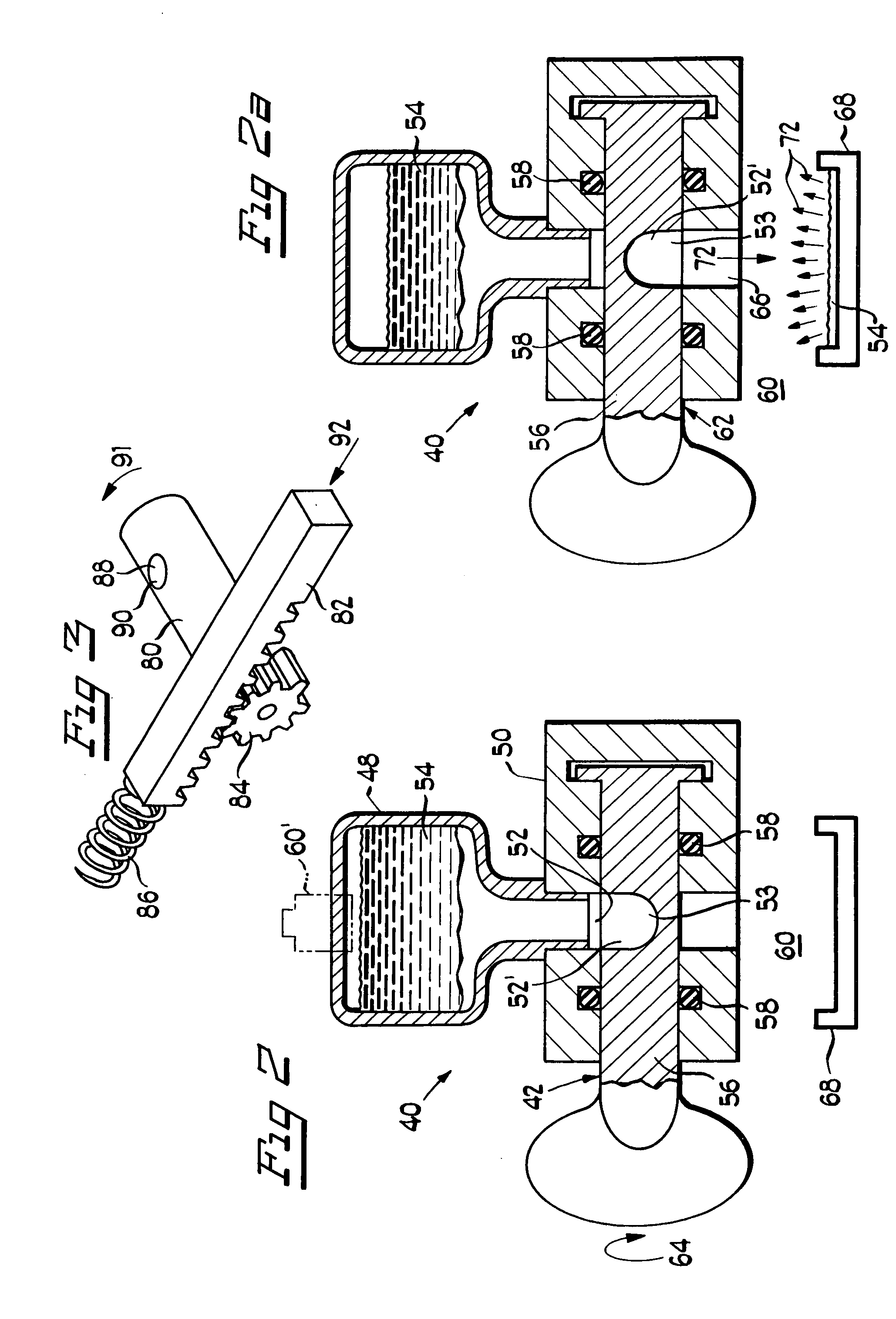 Controlable release of a volatile substance