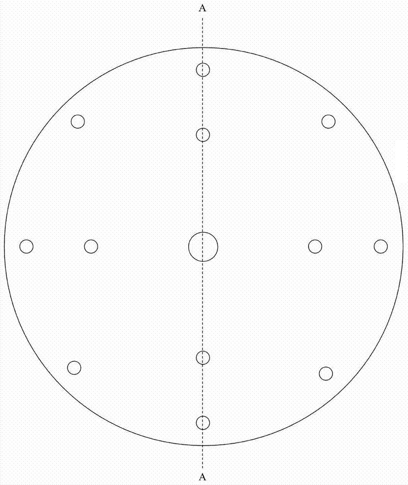 Rotating detonation engine experimental device