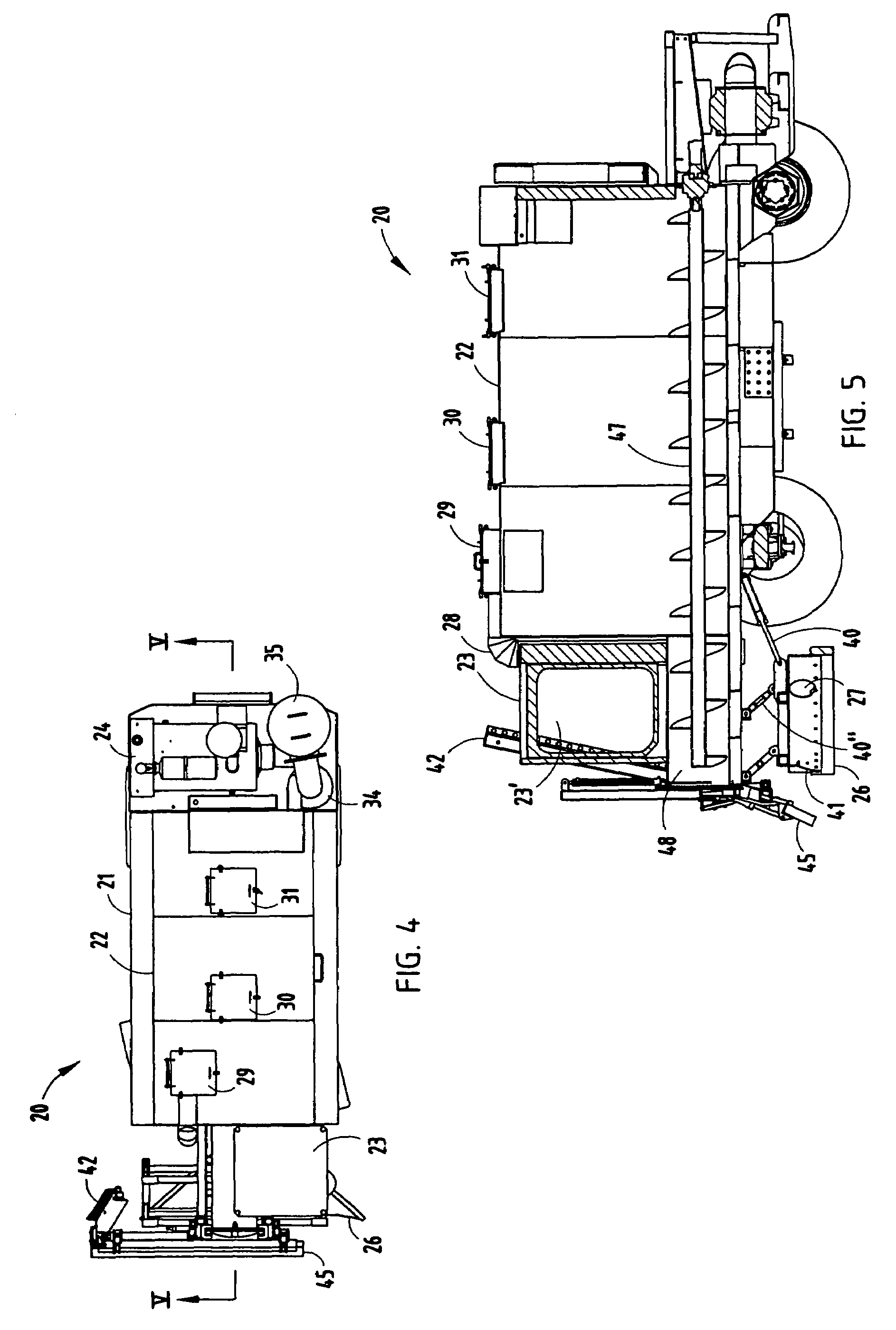 Stall and manure vacuum truck