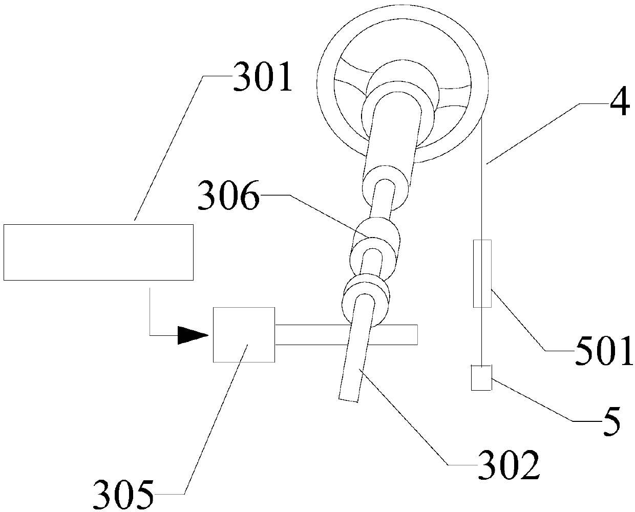 Auxiliary device for going upstairs and downstairs and control method