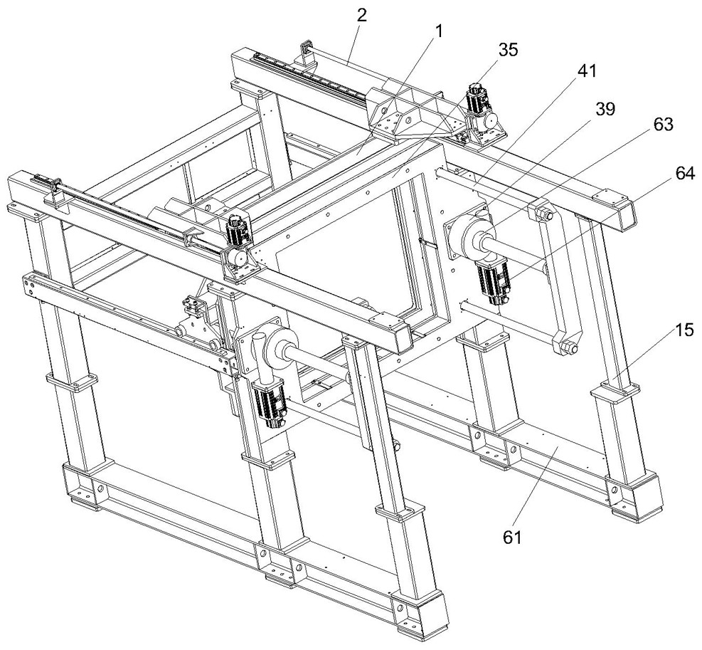 Foam forming machine with stable and reliable moving and locking of movable mold