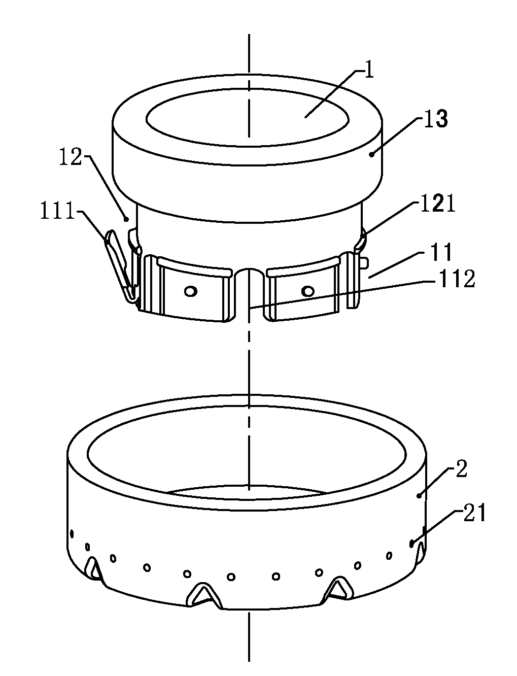 Sleeve type fixing method and device for anastomosis for tubular organs such as intestines, stomach, esophagus etc