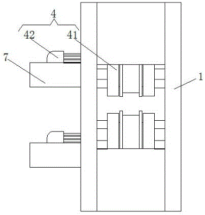 Conveying device for machining of electric bicycle handlebar