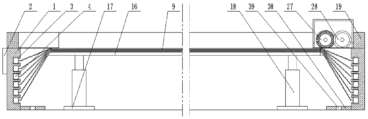 Teaching display device for environmental art design major