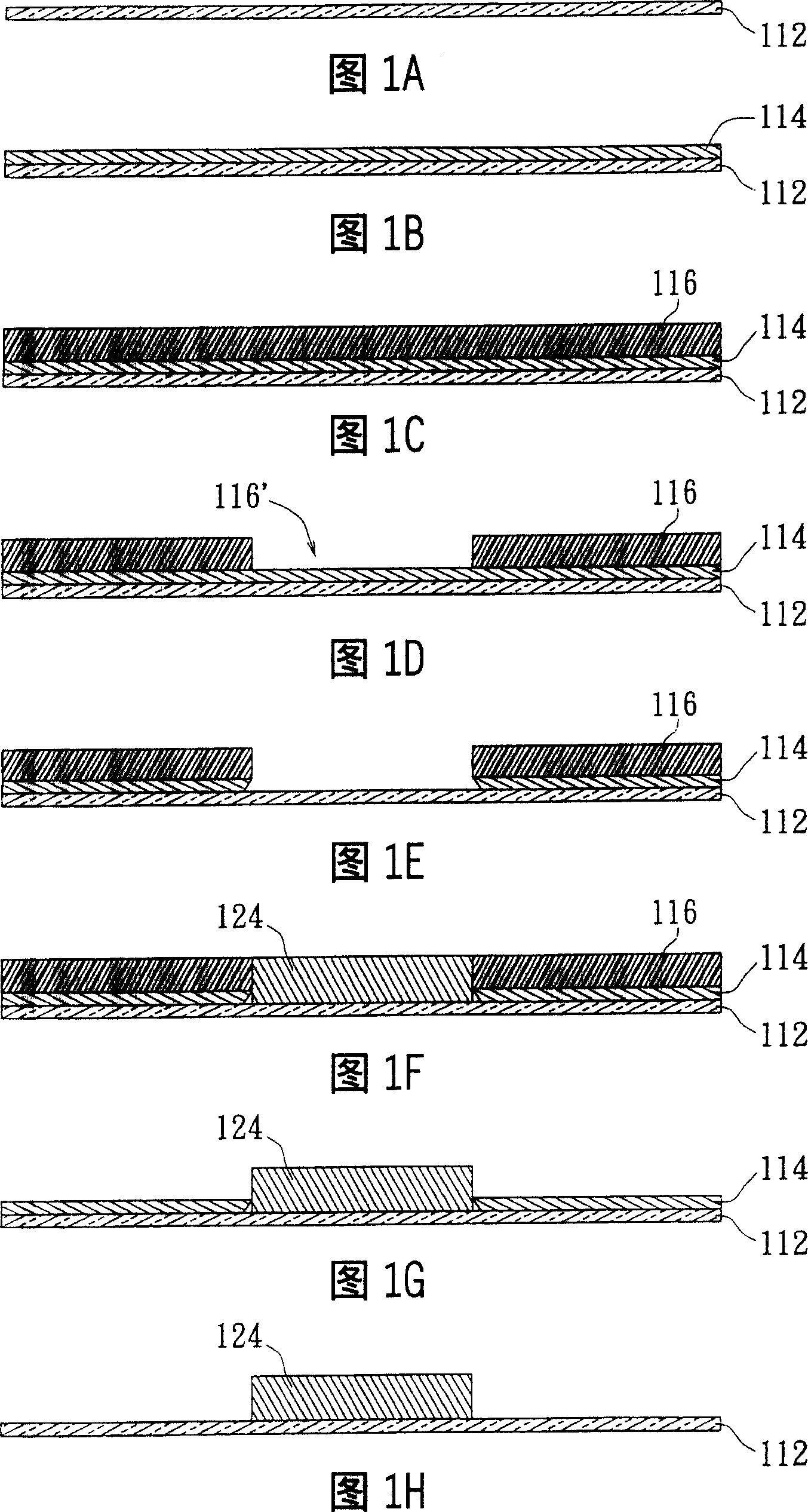 Method for manufacturing color separation film