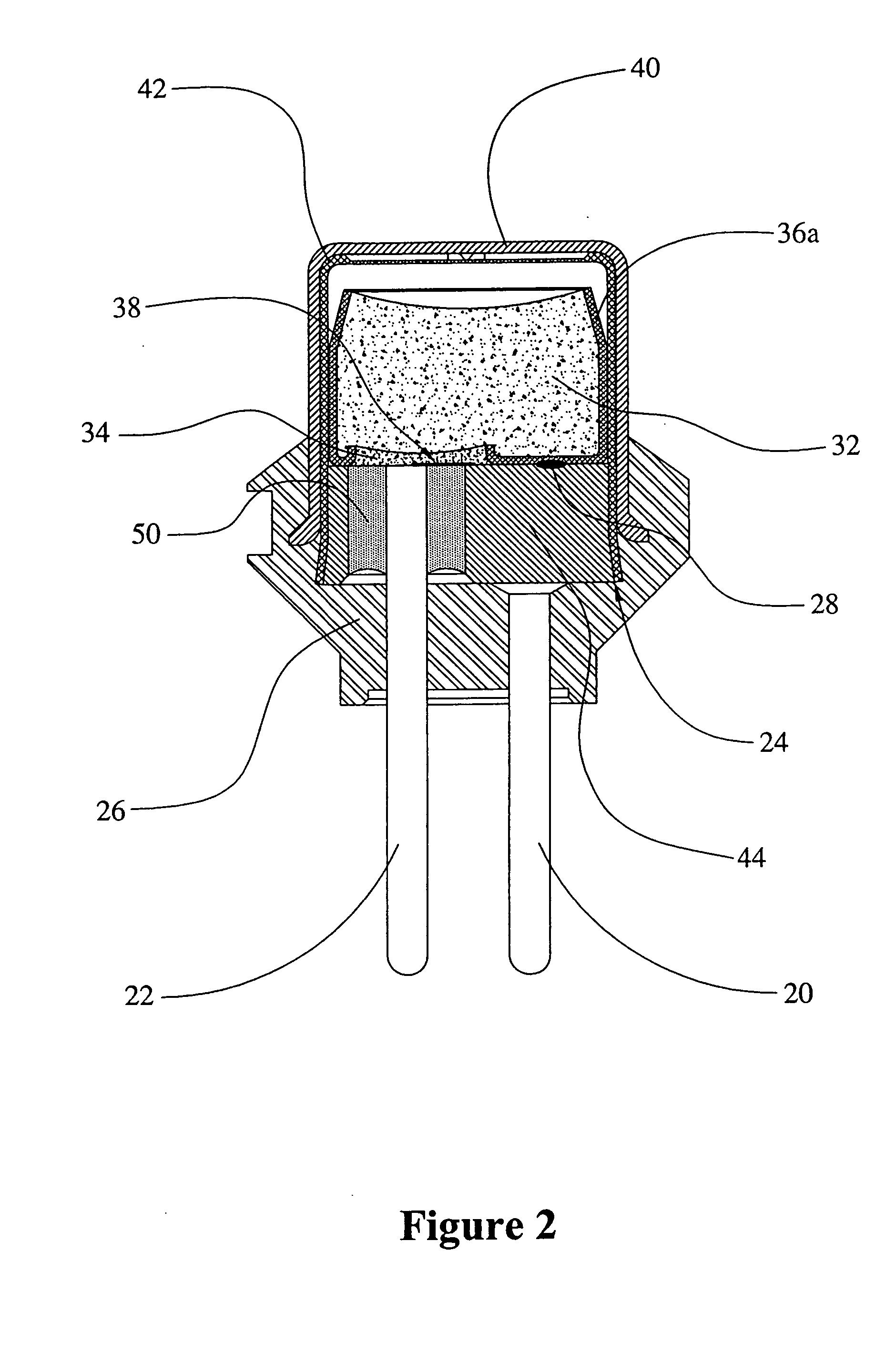 Initiator with an internal sleeve retaining a pyrotechnic charge and methods of making same