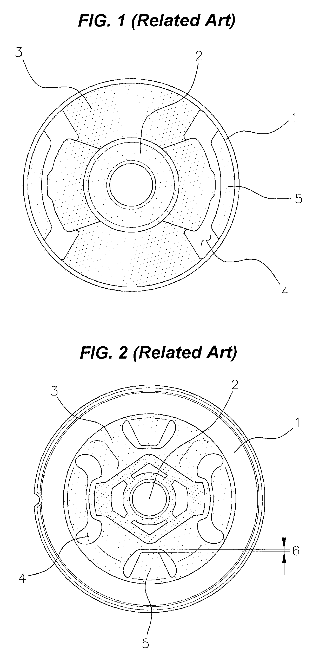 Trailing arm bush for coupled torsion beam axle