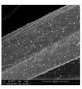 Preparation method of nano silver chloride/chitosan fiber anti-bacterial dressing