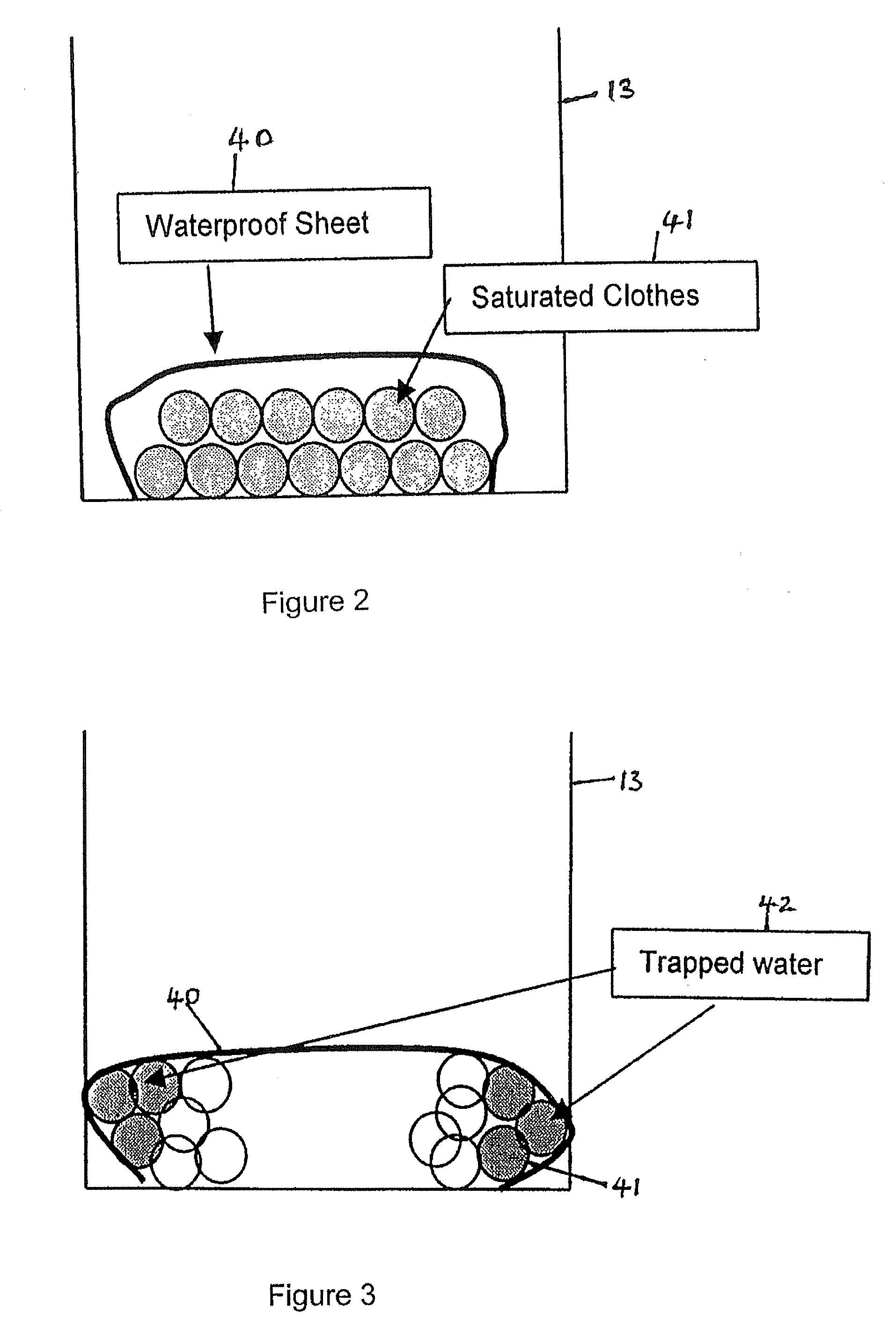 Fluid entrapment detection