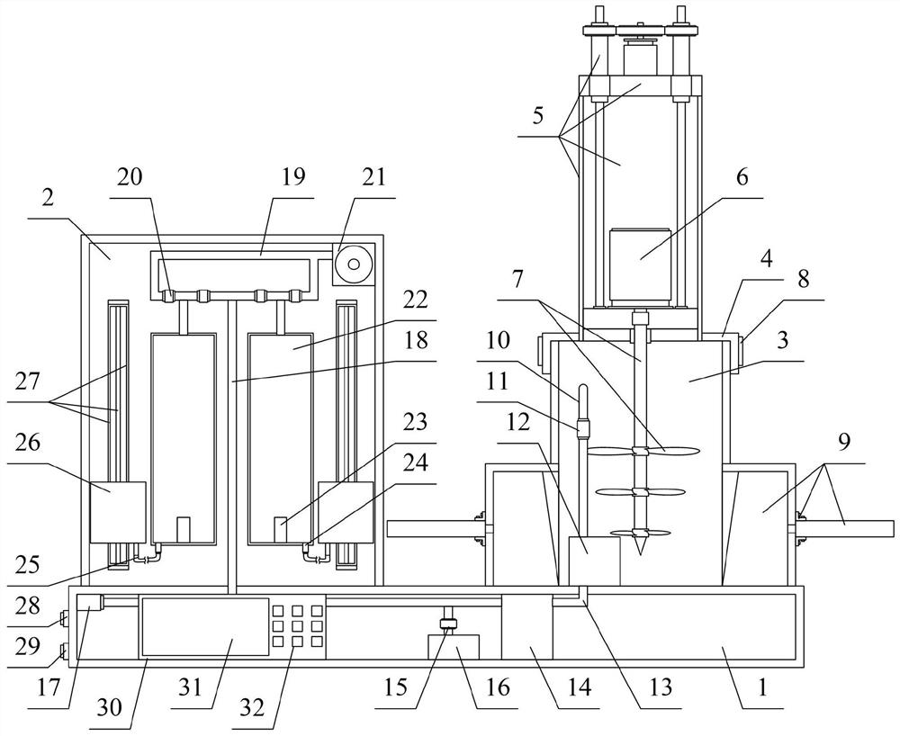 Coal mine underground coal seam gas content automatic measuring device