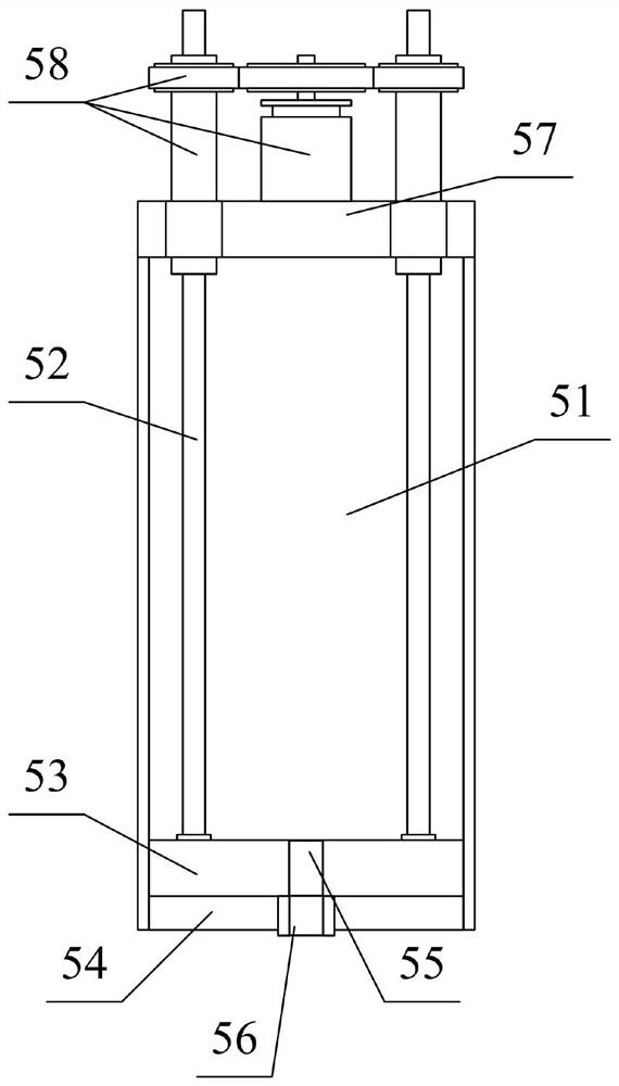 Coal mine underground coal seam gas content automatic measuring device