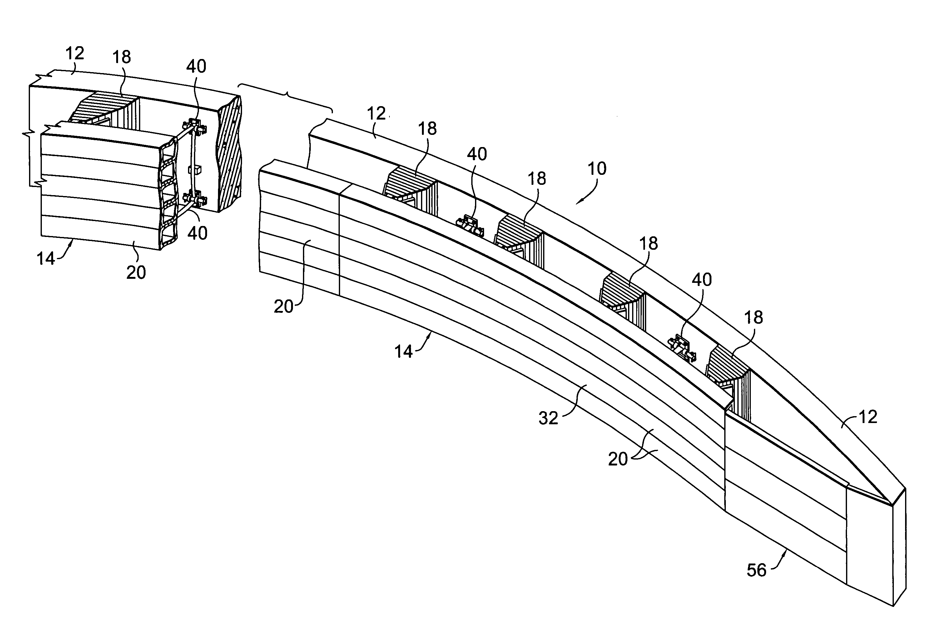 High-impact, energy-absorbing vehicle barrier system