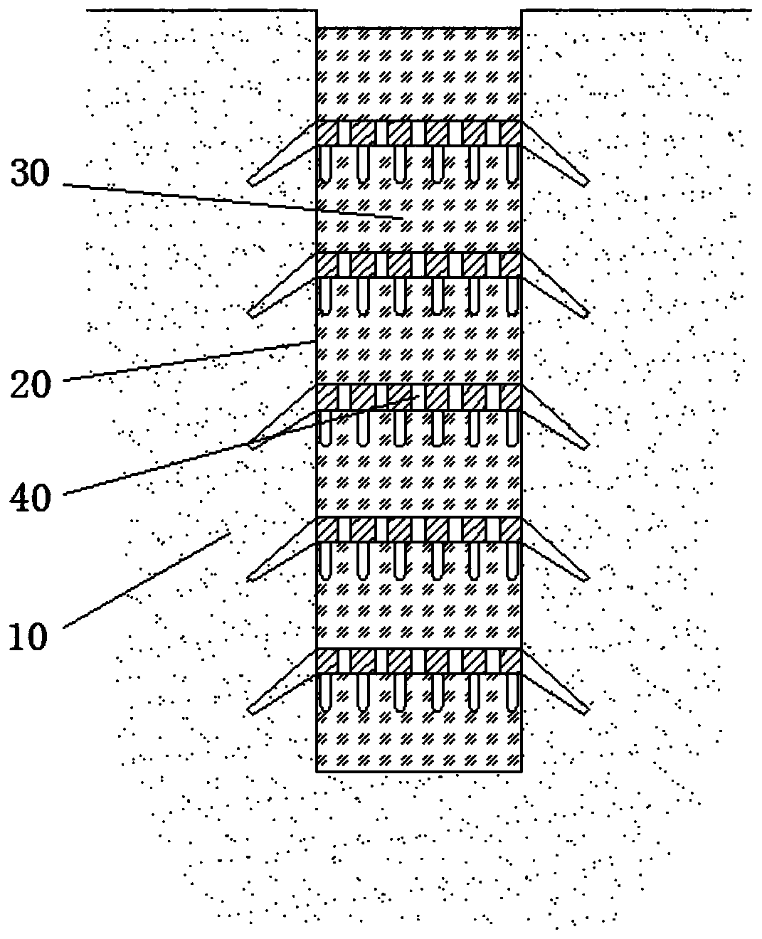 CFG pile and construction method thereof