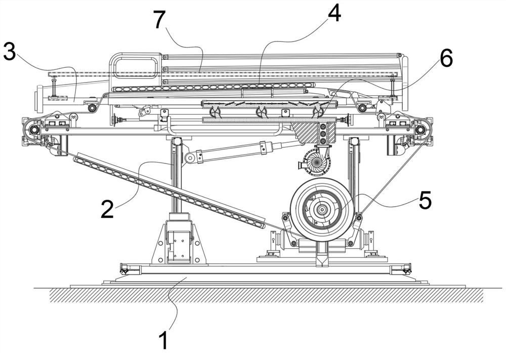 Automatic bedsore prevention and treatment cushion layer replacing device for critical nursing