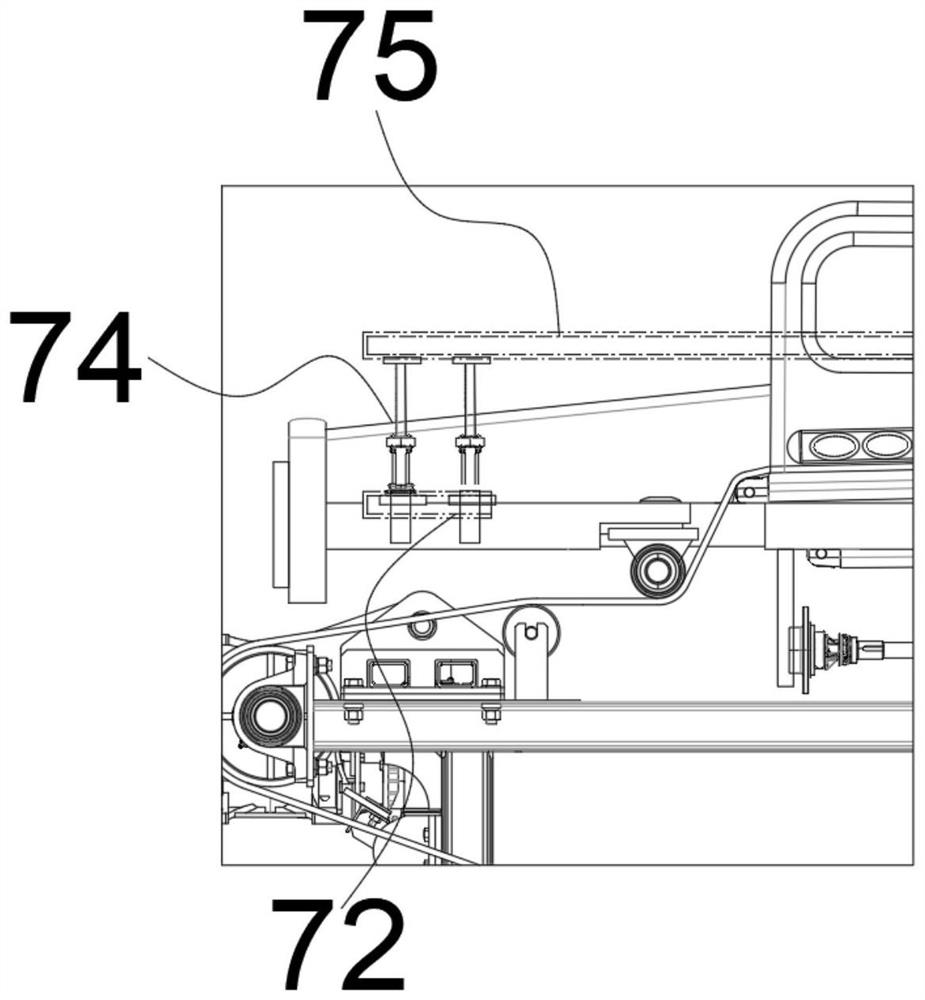 Automatic bedsore prevention and treatment cushion layer replacing device for critical nursing