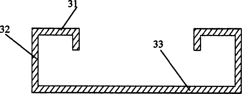 Sealing structure of explosion proof purification light fitting