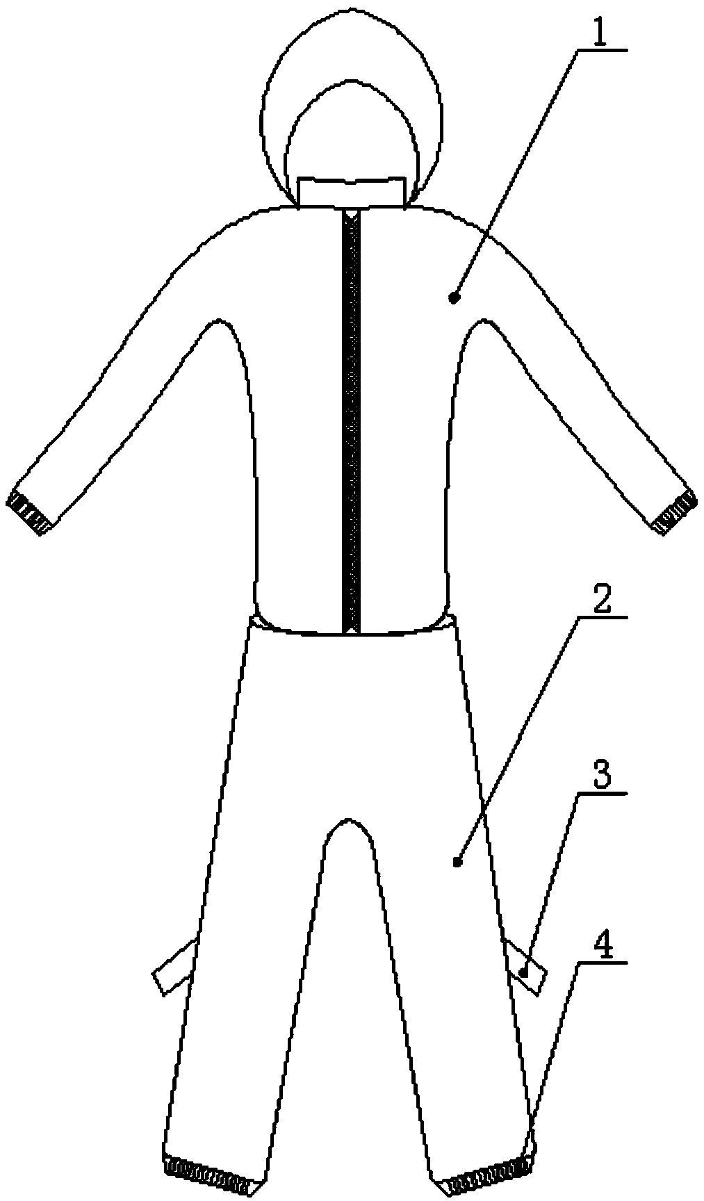 Novel dust-proof clothing