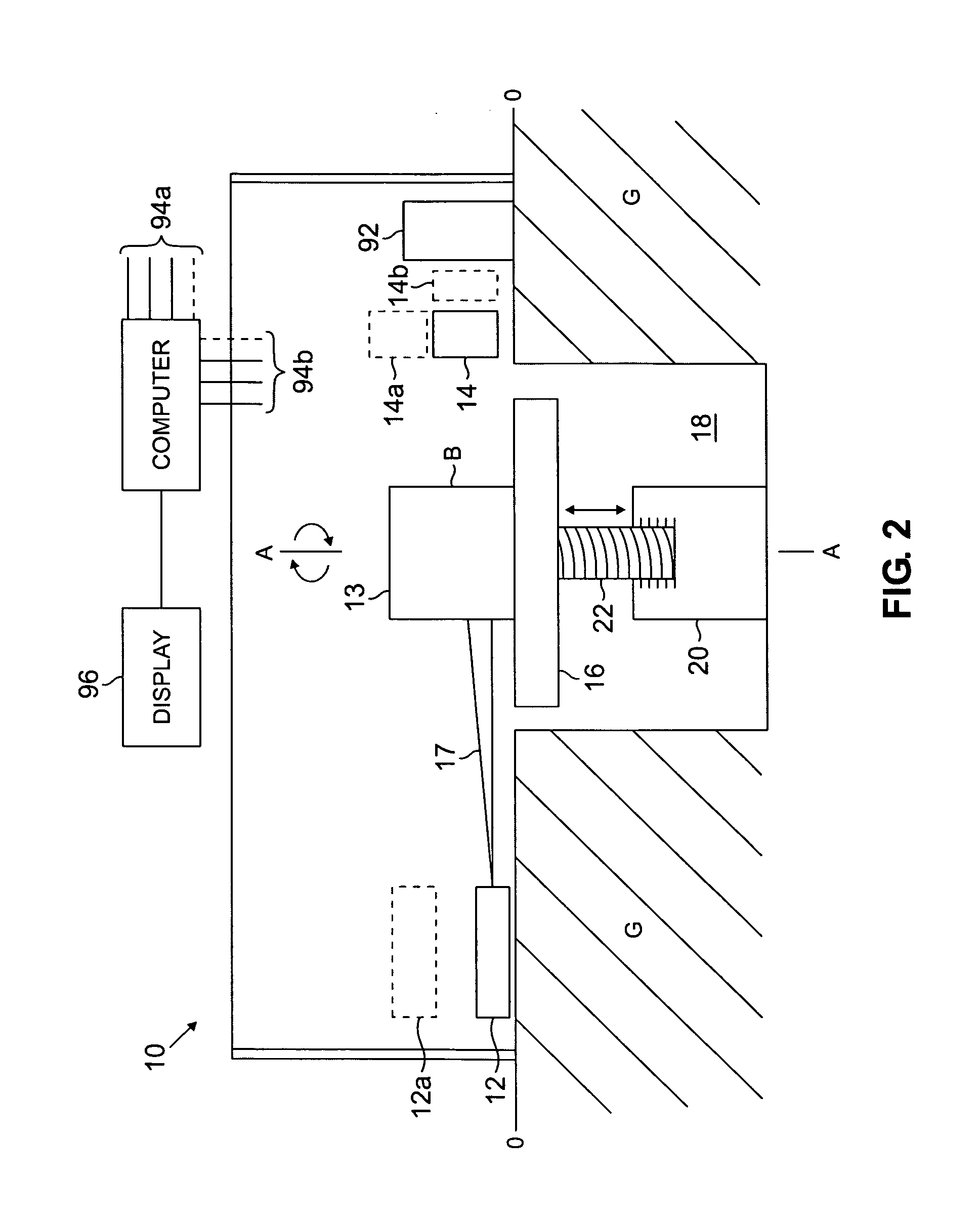 Radiation scanning units including a movable platform