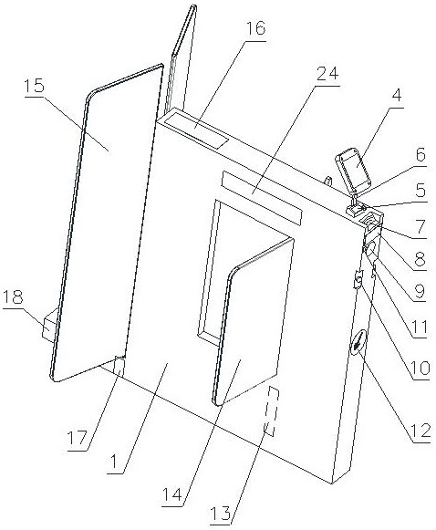 Intelligent face recognition gate and recognition method thereof