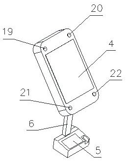 Intelligent face recognition gate and recognition method thereof