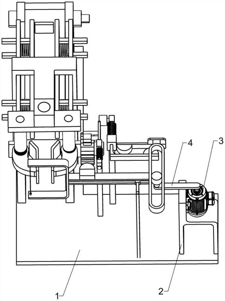 A rubber pad line cutting machine