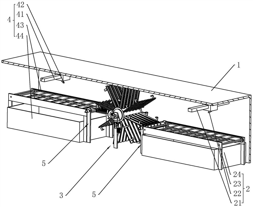 A panel painting system