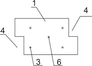 Blocks free of mortar and composite thermal insulating wall and masonry method thereof