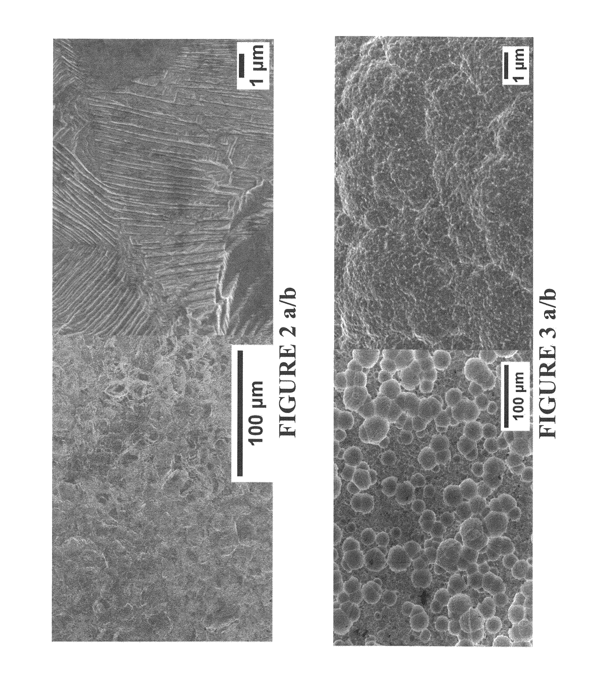 Articles with super-hydrophobic and/or self-cleaning surfaces and method of making same