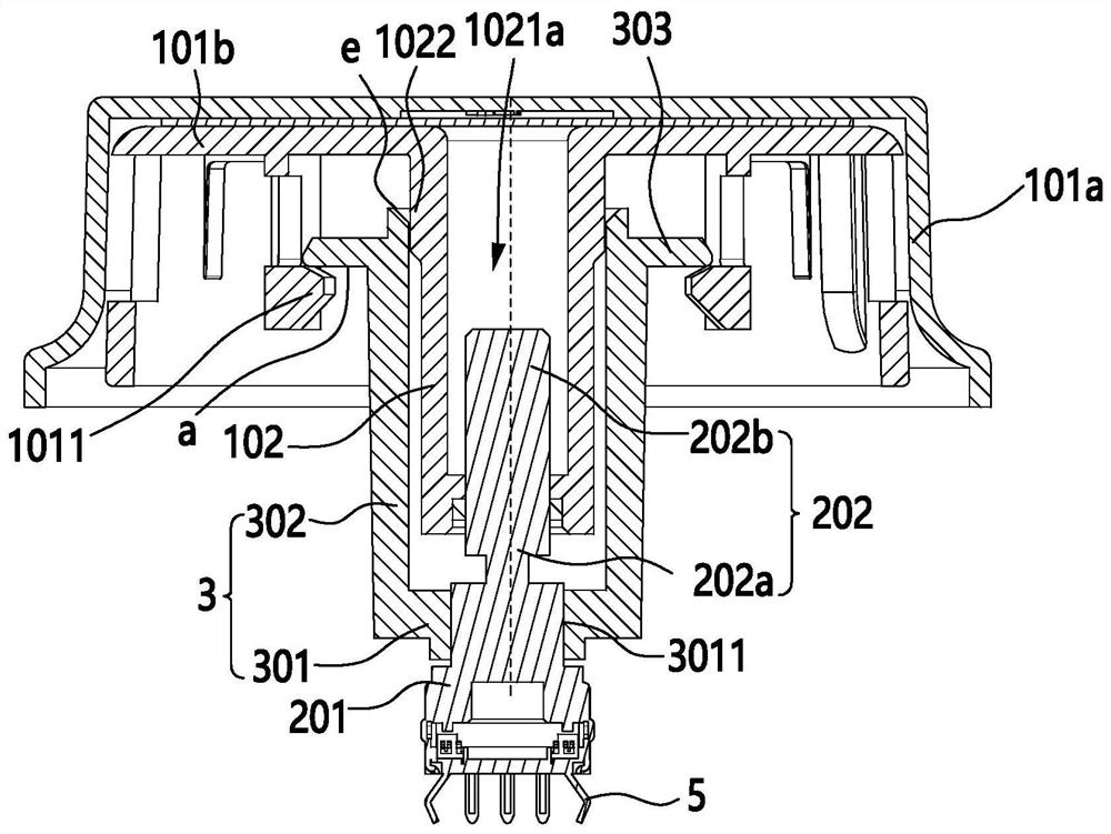 Knob operation assembly and household appliance