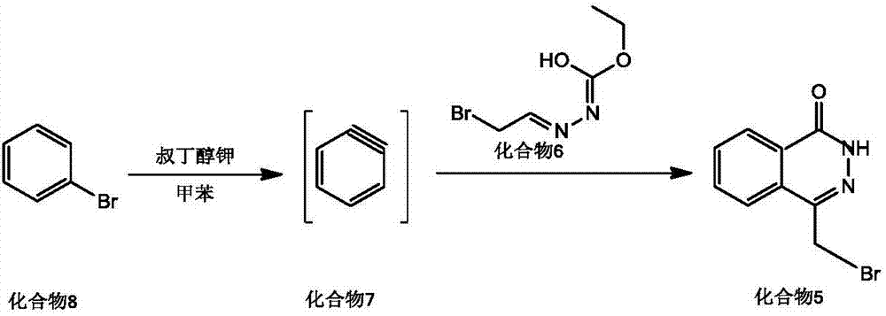 Olaparib compound refining method