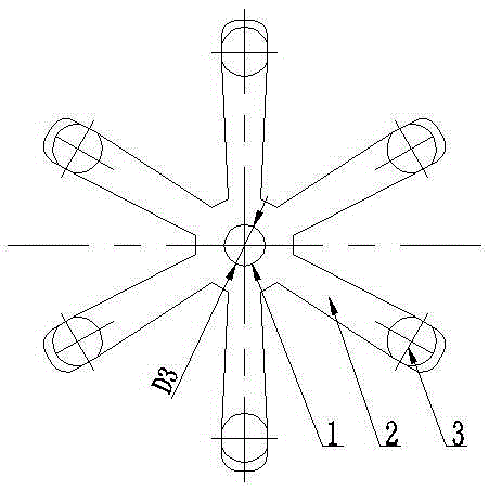 Coaxial cable copper pipe connecting device