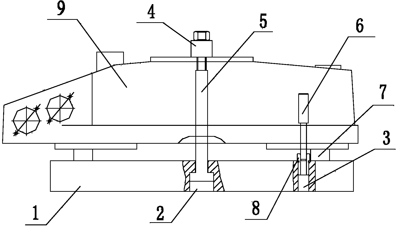 Robot foot processing fixture