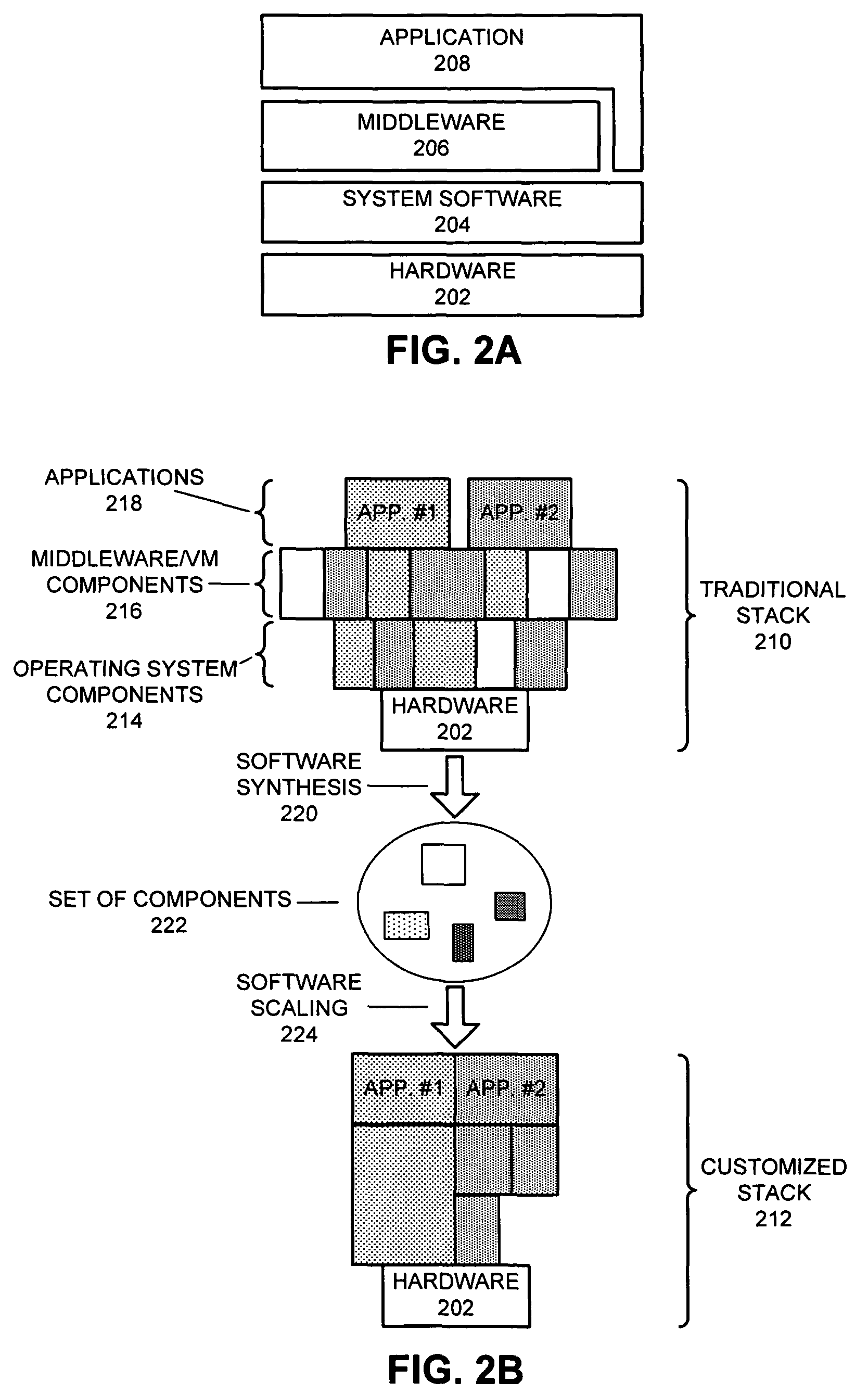 Synthesizing a scalable and incrementally updatable system software infrastructure for sensor networks