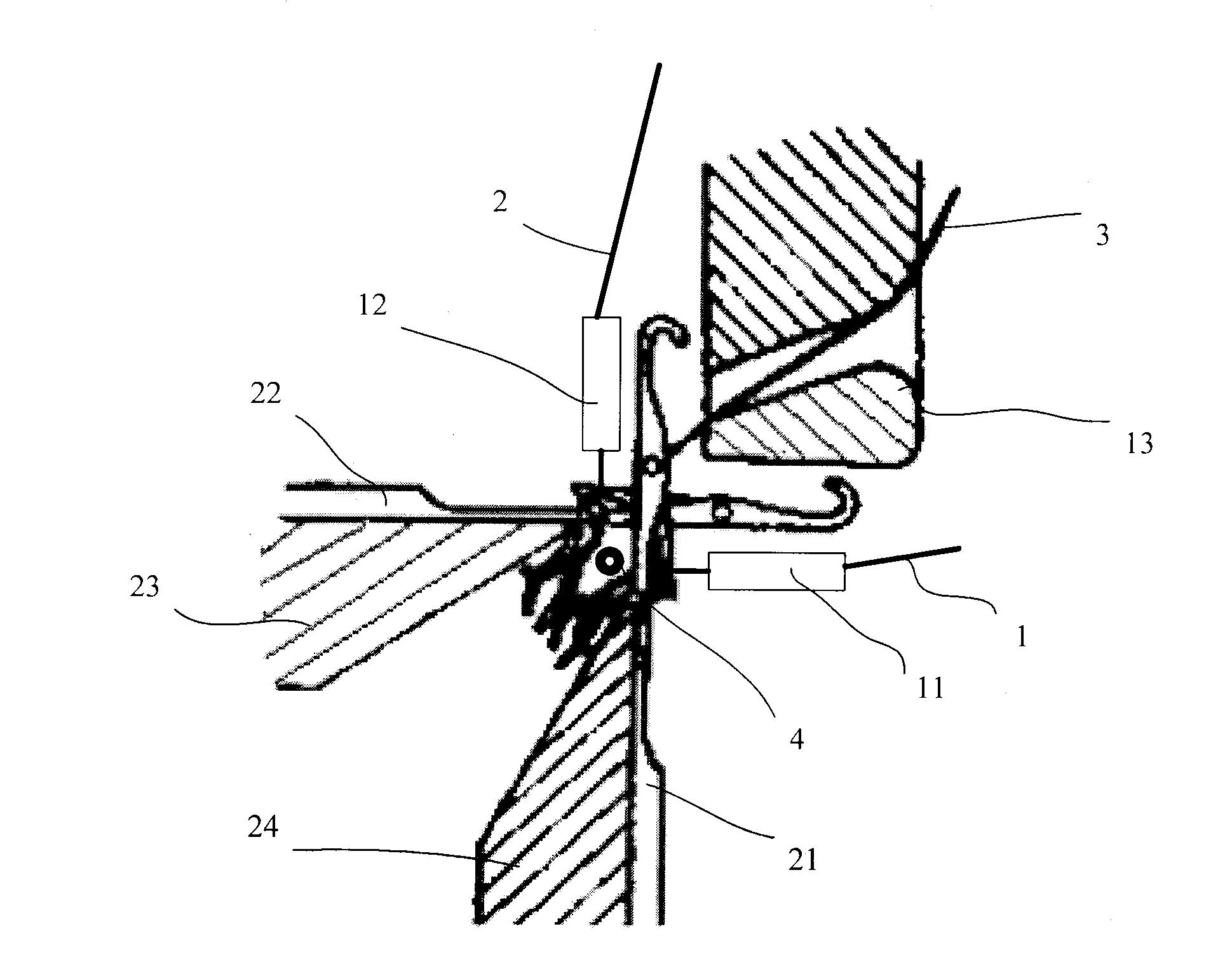 Knitting method for anti-stretch and anti-laddering dense and thick weft-knitted fabric