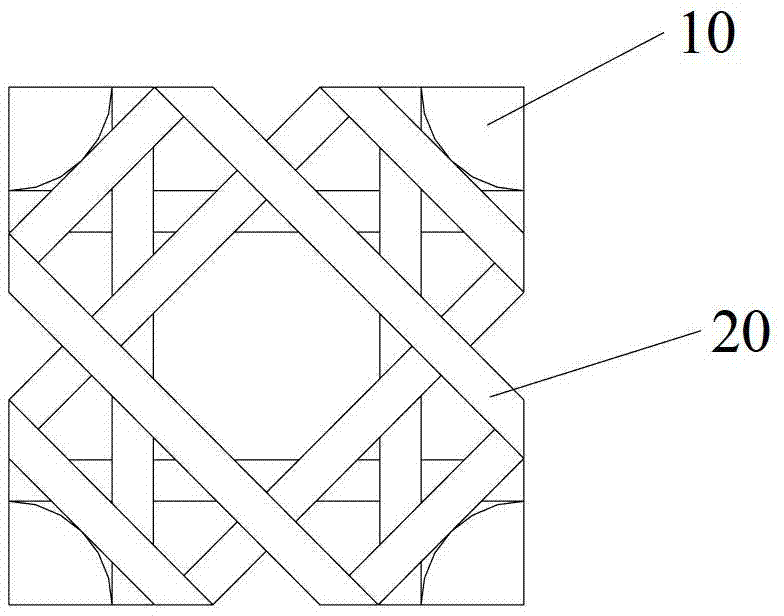 Composite fabricated part based on digital guide template and preparation method thereof