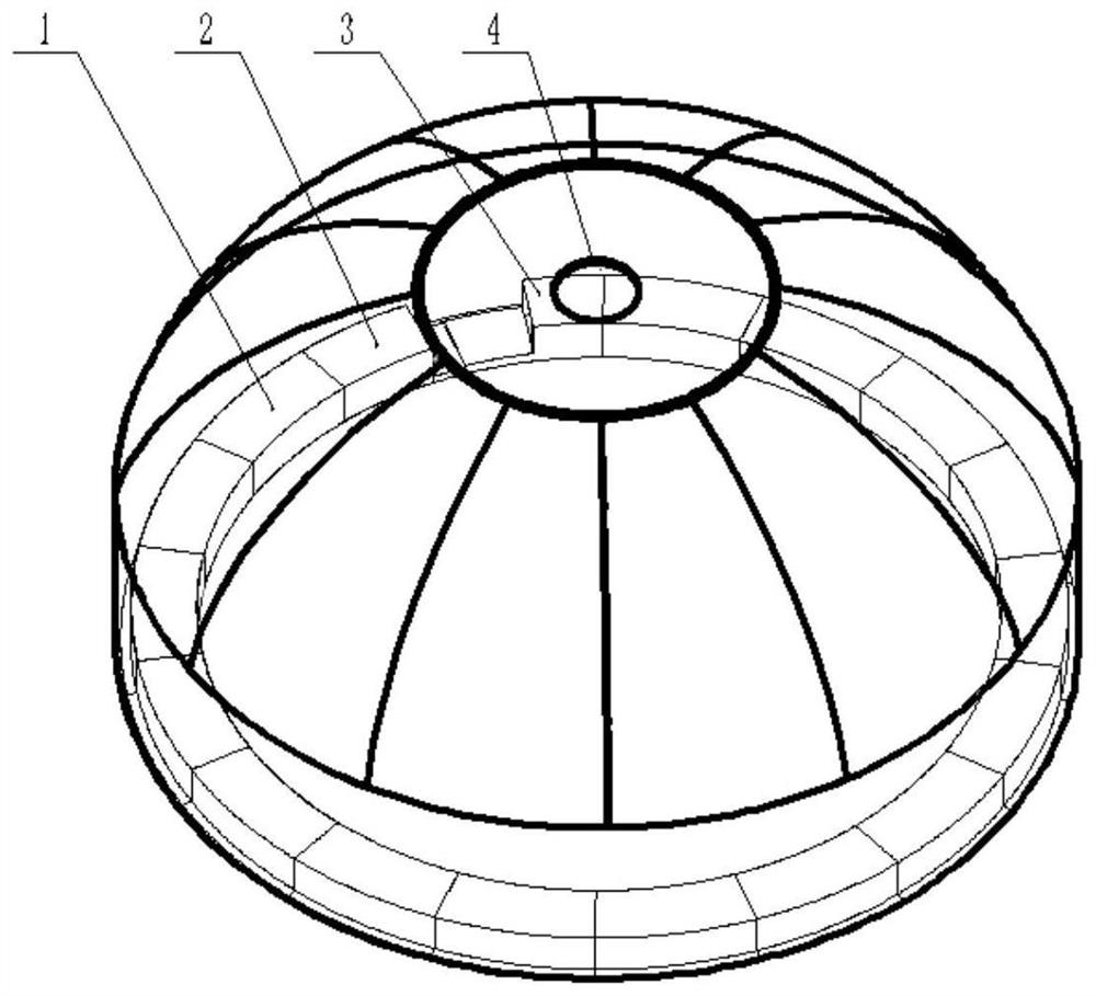 Serpentine inner support device for girth welding of large-diameter storage tank cylinder section