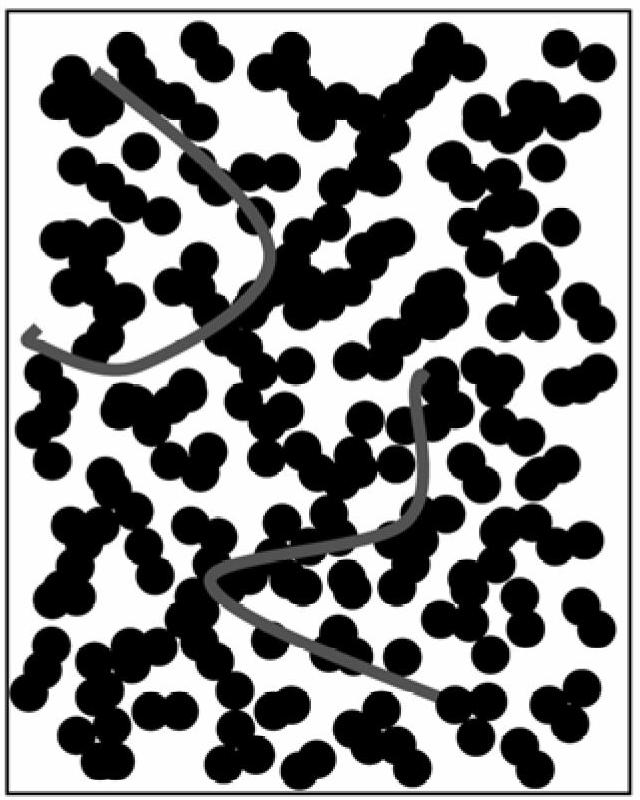 Polymer conductive composite material with stable volume resistivity under temperature changes and preparation method thereof