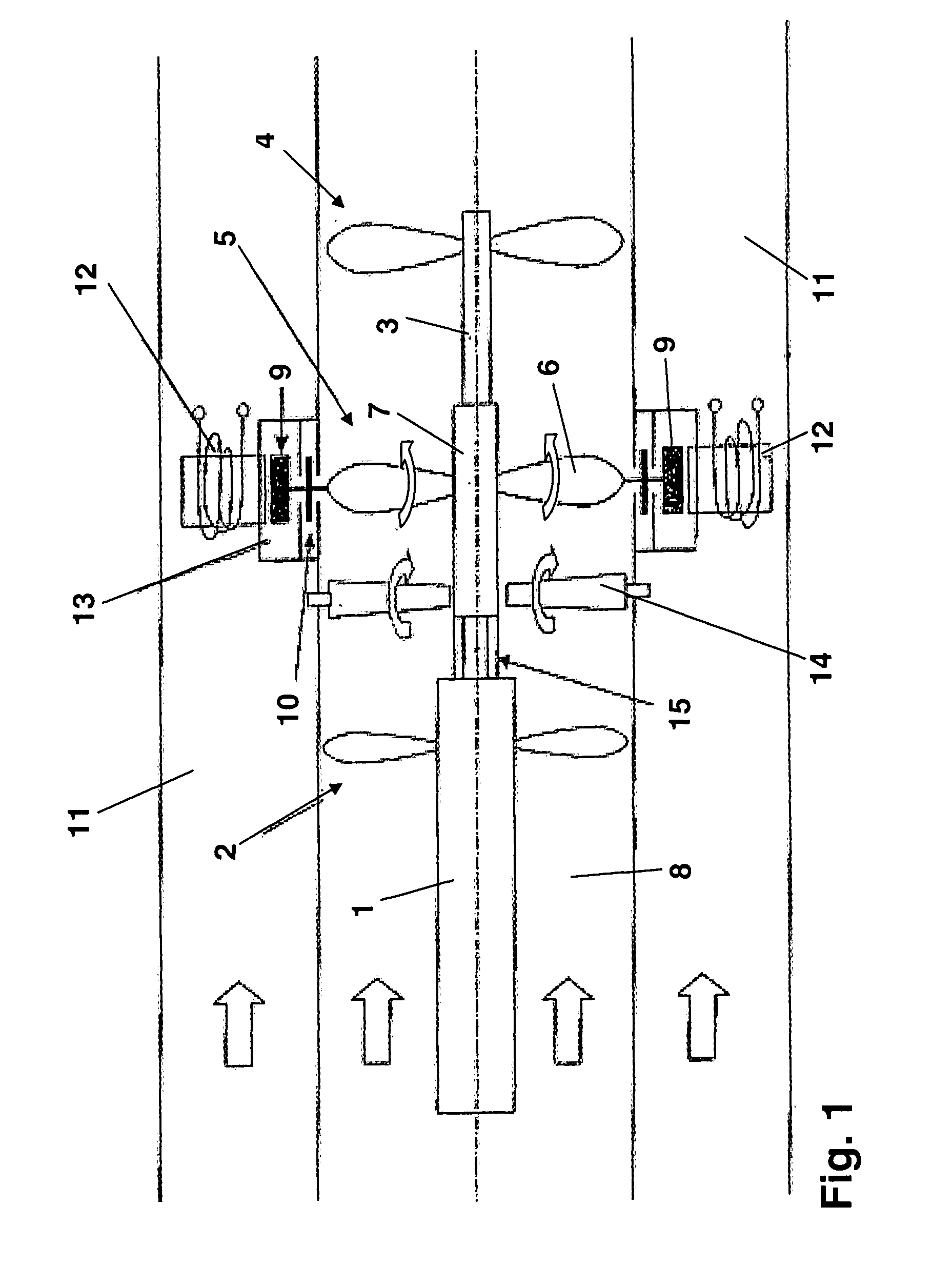 Generator-starter system for a multi-shaft engine