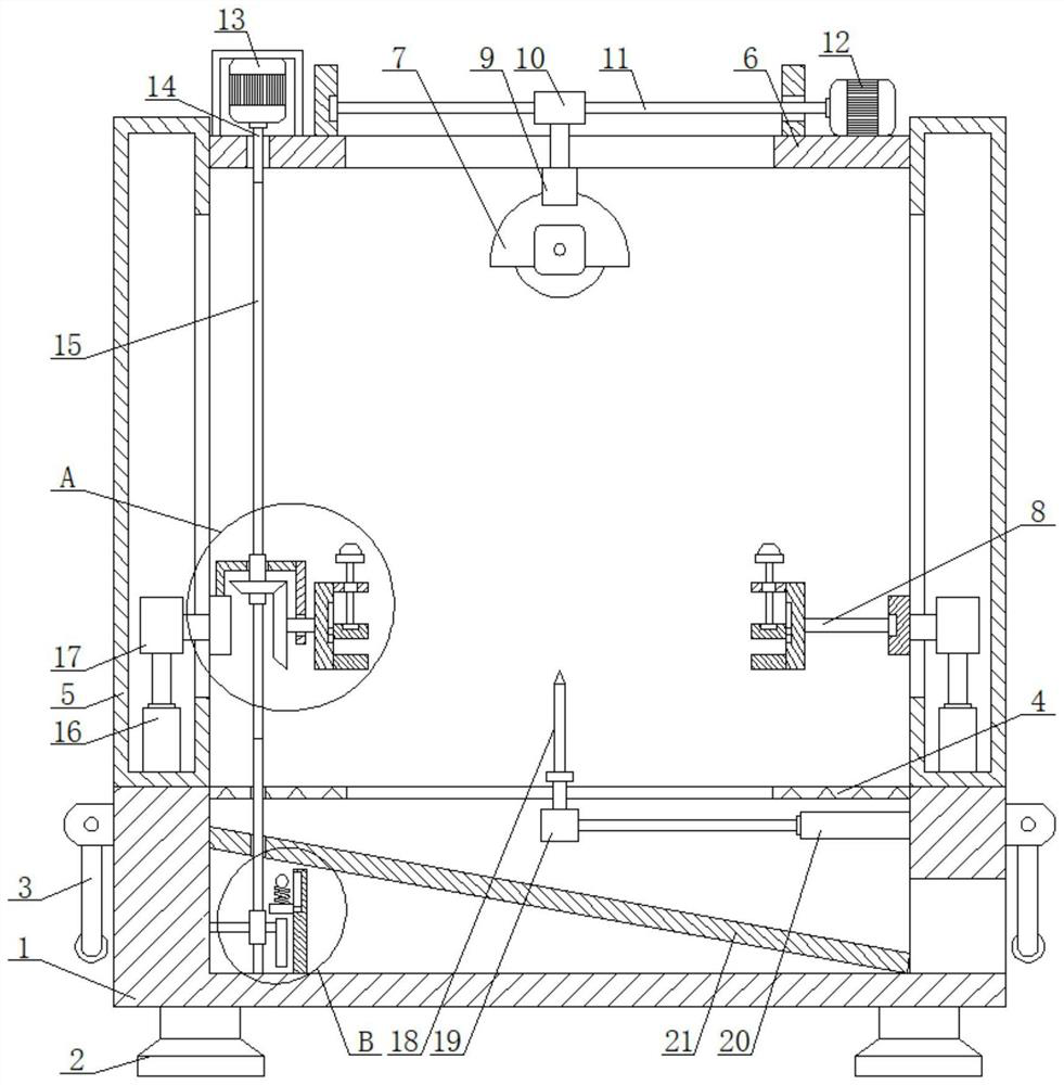 Grinding machine special for building decoration grooving pre-operation demonstration scribing