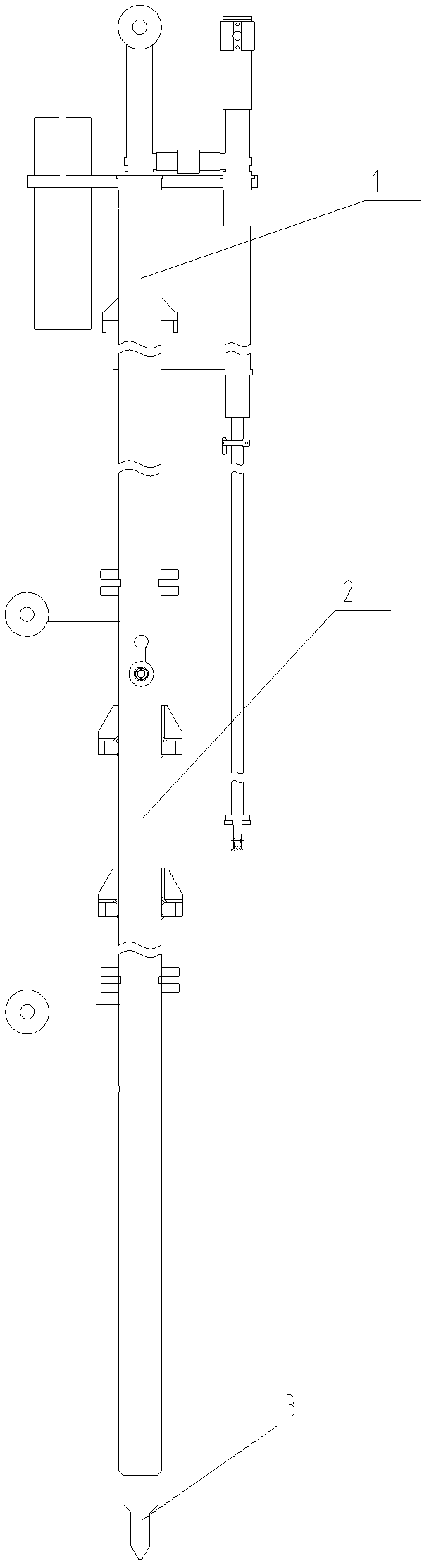 Process method and lifting gripping apparatus both for jam control rod of nuclear power station reactor