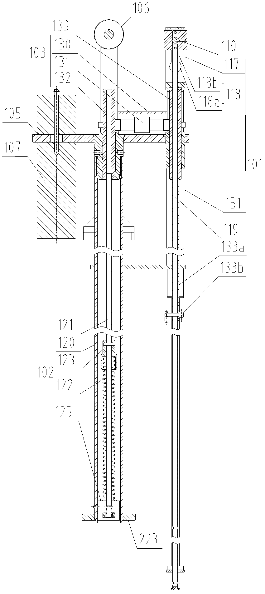 Process method and lifting gripping apparatus both for jam control rod of nuclear power station reactor