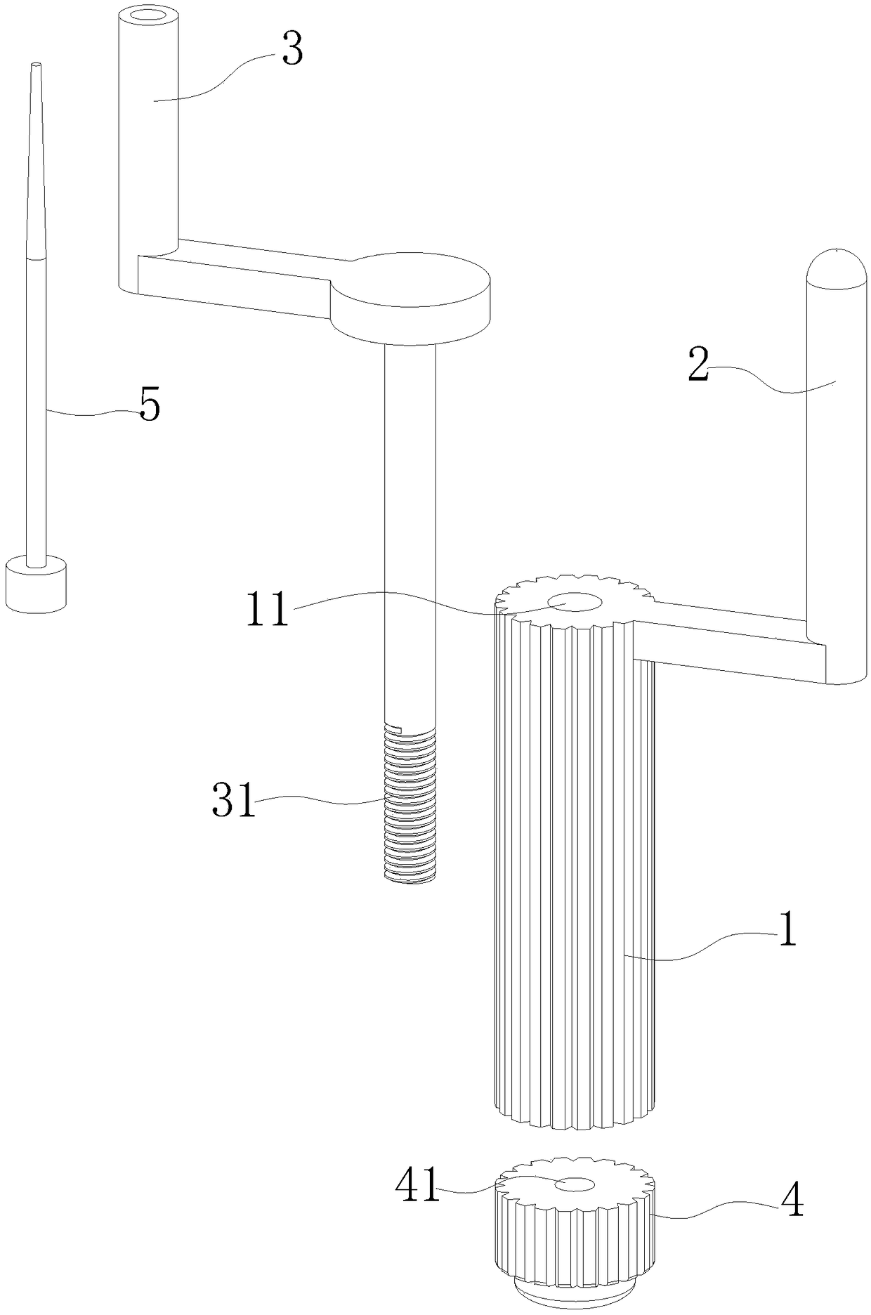 Bone-cutting aiming instrument and using method thereof