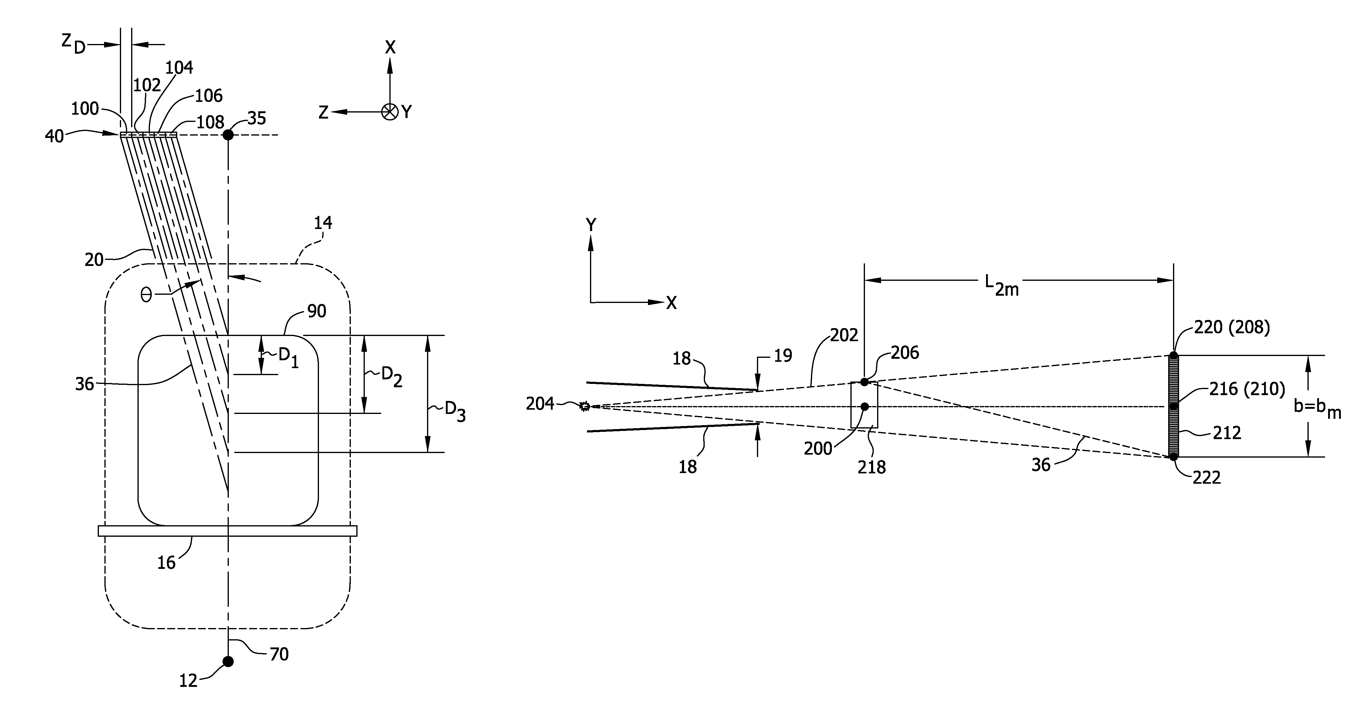 System and method for X-ray diffraction imaging