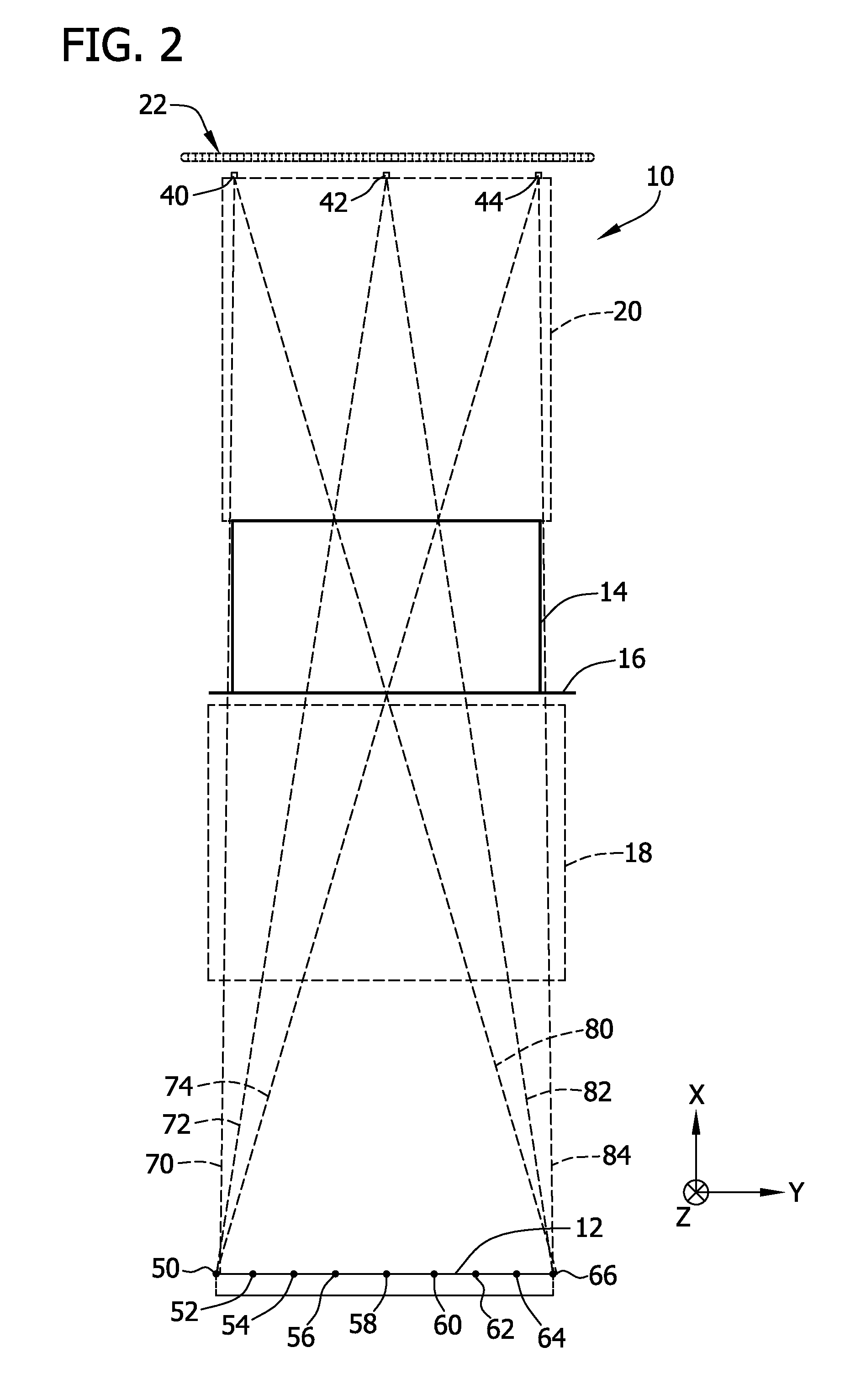 System and method for X-ray diffraction imaging