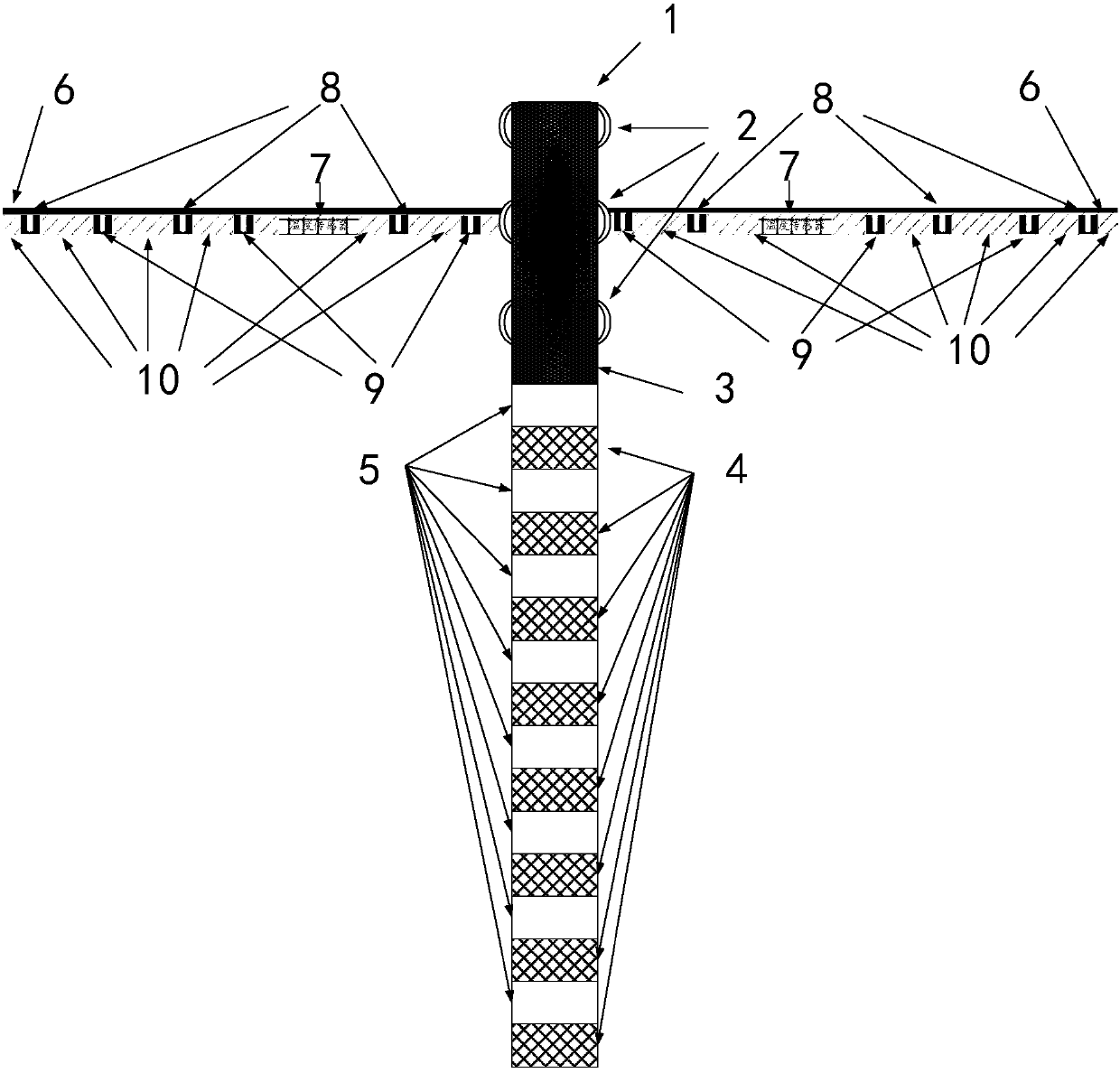 A solar panel intelligent decontamination and ice melting device